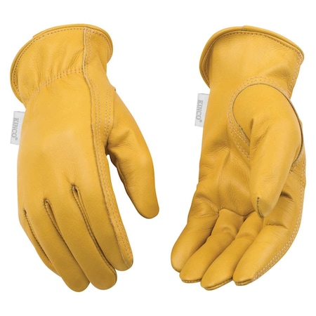 Kinco Cowhide Leather, Yellow, S 1 PR 98W-S